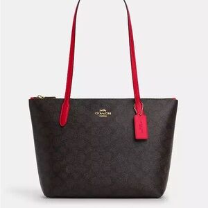 Coach Fiona zip tote bag